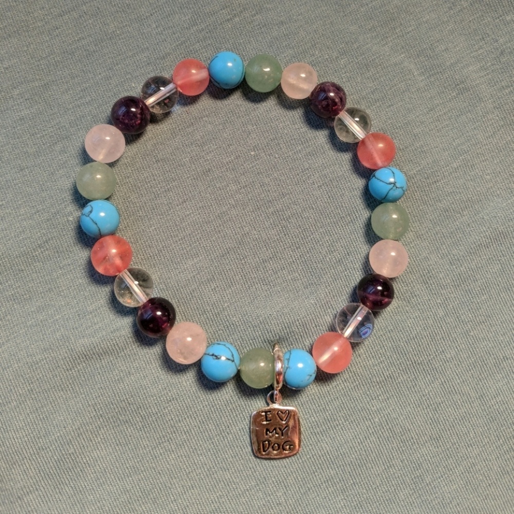 I <3 my dog bracelet